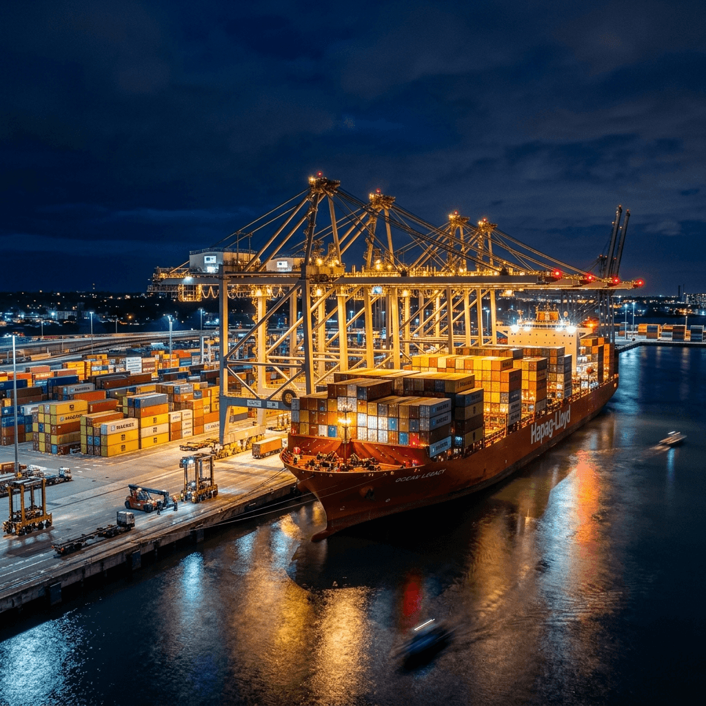 Rotterdam port