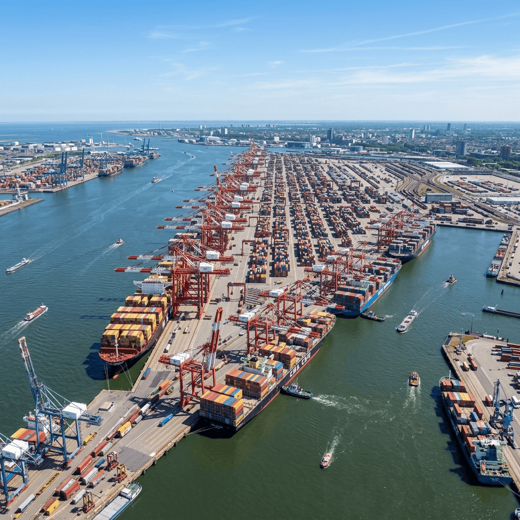 Shanghai port